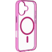 iPhone 17用 ICONIC MagSafe対応耐衝撃ケース ピンク ICONICMAGIPH17P