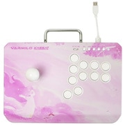 VARMILO KASSAI Sakura Arcade Joystick Controller for Fighting Games（PC/PS4/PS5） アーケード ジョイスティック コントローラー 格闘ゲーム用 vm-kassai-sakura-ps