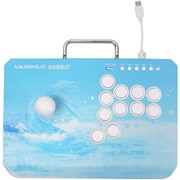 VARMILO KASSAI Sea Melody Arcade Joystick Controller for Fighting Games（PC/PS4/PS5） アーケード ジョイスティック コントローラー 格闘ゲーム用 vm-kassai-seamelody-ps