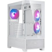 Lucid 05 ATX対応 ミドルタワー PCケース ホワイト SST-LD05-W-ARGB