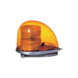 KOITO 黄色丸型警光灯 2N型 ボルト直付けタイプ 24V FL-2NCY
