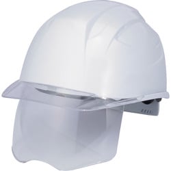 トーヨーセーフティ 電気用シールド内蔵ヘルメット NO.397F-C-C-WH
