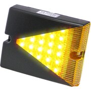 KOITO LEDシグナルランプ 黄色LED矢印塗装タイプ 連続点灯仕様 24V SLEK24YT2J