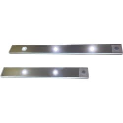 METEX 充電式センサーLEDスポットライト エグゼラックス 40cm WEL-40-SV