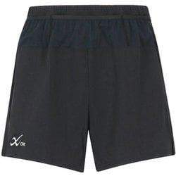 アウターボトムスポケット付きランニングパンツ2分丈 ユニセックス ランニングウェア ショートパンツ BL Mサイズ DHR335