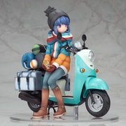ゆるキャン△ 志摩リン with スクーター 【再販】 [塗装済完成品フィギュア 全高約150mm 1/10スケール]
