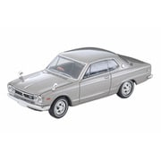 LV-N357a 1/64 日産 スカイライン ハードトップ 2000GT 71年式 銀 [ダイキャストミニカー]