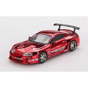 MGT01132-BL 1/64 Toyota スープラ （A80） GT-300 Top Secret レッドクロム （左ハンドル） [ダイキャストミニカー]