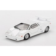 MGT01134-L 1/64 ランボルギーニ カウンタック 25th アニバーサリーホワイト （左ハンドル） [ダイキャストミニカー]