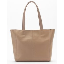 軽量 牛革 トートバッグ ベージュ 442917