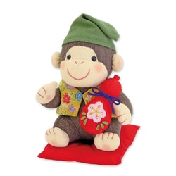 ぬいぐるみキット 福村弘美のかわいい動物シリーズ 福招きさる PA-712