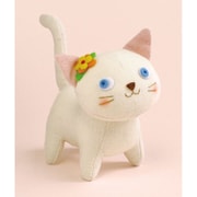 ぬいぐるみキット 福村弘美のかわいい動物シリーズ おしゃまな子猫(シロ) PA-452