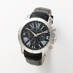 メンズ レザーベルト マルチカレンダー 正規品 1年保証 SM25101-SSBK