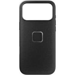 iPhone 17 Pro Max用 エブリデイ ケース チャコール/ナイロンキャンバス M-MC-CE-CH-1