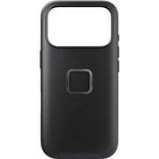 iPhone 17 Pro用 エブリデイ ケース ブラック/クラリーノ M-MC-CF-BK-1