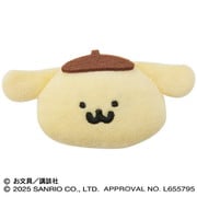 ポムポムプリン×お文具といっしょ もふもふバッジ （3） ポムポムプリン