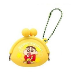 クレヨンしんちゃん シリコンminiがまぐちポーチ しんちゃん