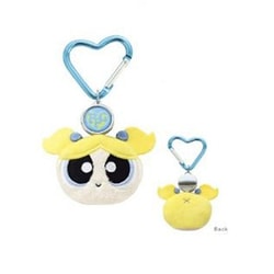 パワーパフガールズ カバー付きリールキーホルダー バブルス