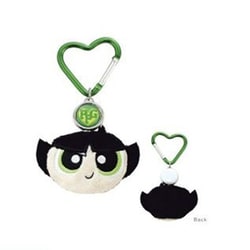 パワーパフガールズ カバー付きリールキーホルダー バターカップ