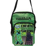 MCT-PSB-CE Minecraft(マインクラフト) ポケット付きショルダーバッグ クリーパー&エンダーマン