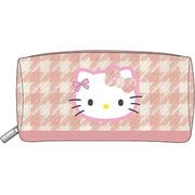 KTC-SP-PK サンリオキャラクターズ スクエアポーチ 千鳥格子シリーズ ハローキティ ピンク