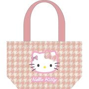 KTC-MT-PK サンリオキャラクターズ ミニトート 千鳥格子シリーズ ハローキティ ピンク