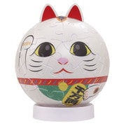 2003-527 パズころりん 招き猫 白 [ジグソーパズル 60ピース]