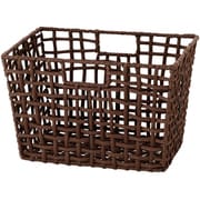 ROUGH KNIT BASKET WIDE L size Brown 003420