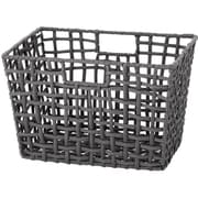 ROUGH KNIT BASKET WIDE L size Gray 003420