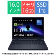 ゲーミングノートパソコン/Alienware 16 Aurora AC16250/16.0インチWQXGA/Core 7 240H/GeForce RTX 5050/メモリ 16GB/SSD 1TB/Windows 11 Home/インターステラー インディゴ NA66-FNC