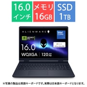 ゲーミングノートパソコン/Alienware 16 Aurora AC16250/16.0インチWQXGA/Core 7 240H/GeForce RTX 5050/メモリ 16GB/SSD 1TB/Windows 11 Home/Office Home＆Business 2024＋Microsoft 365 Basic/インターステラー インディゴ NA66-FNHBC