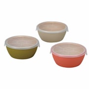 ボウル earth color ラップフリーボウル 3個入