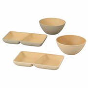 プレート ボウル earth color スクエア 2個セット