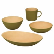 earth color 食器 4点セット バルセット オリーブ
