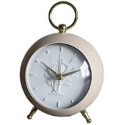 目覚まし時計 イニシャル 連続秒針 Initial Alarm Clock Y BK-0004