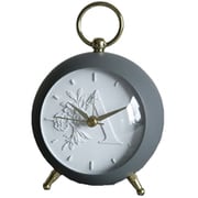 目覚まし時計 イニシャル 連続秒針 Initial Alarm Clock A BK-0005
