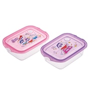 弁当箱 500ml 2個セット 抗菌シールボックスM2P クレしん25 FCN2WAG