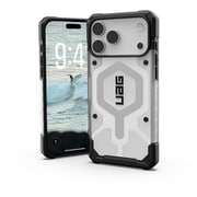 iPhone 17 Pro Max用 MagSafe対応 PATHFINDER CLEAR（アイス/シルバー） UAG-RIPH25LA-MS-I/S