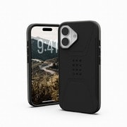 iPhone 17用 MagSafe対応 CIVILIAN（ブラック） UAG-RIPH25MB-CMS-BK