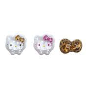 KT-ML-HY サンリオキャラクターズ マルチデコパーツ 3P ハローキティ ヒョウ柄