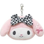 MKO-PC-MM サンリオキャラクターズ フェイスパスケース マイメロディ＆クロミ おそろいギンガムチェックシリーズ マイメロディ