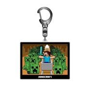 MCT-PB-DK Minecraft（マインクラフト） ぷっくりったいキーホルダー（場面写） 洞窟