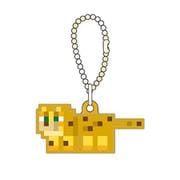 MCT-PUP-YA Minecraft（マインクラフト） ぷっくりったいプチボールチェーン ヤマネコ