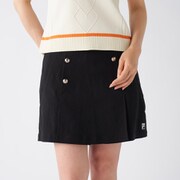 レディス ラップキュロットパンツ Lサイズ BK 795313