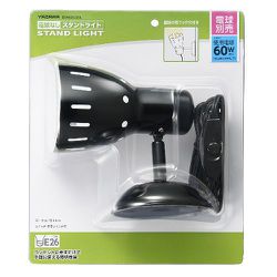 E26 スタンドライトブラック 電球別売60Wまで SDX60X03BK