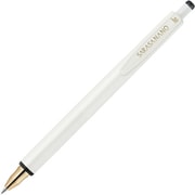 限定 ノック式ジェルボールペン サラサナノ 0.38mm モノクロームシリーズ ホワイト 黒インク JJX72-MC-W