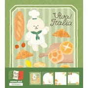 限定 メモパッド パンわんこ イタリア LM363