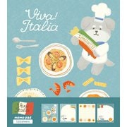 限定 メモパッド パスタわんこ イタリア LM366
