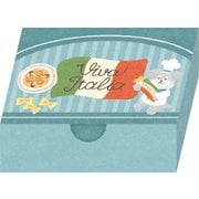 限定 箱入りメモ パスタわんこ イタリア LM370