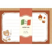 限定 レターセット デザートくま イタリア LLL501